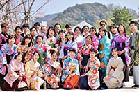 和交流會來京都宇治囉！換上和服看櫻花🌸