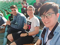 第一次看足球比賽 at 日本大阪⚽️