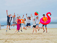 來加太海水浴場烤肉啦！青春 BBQ 第二彈！