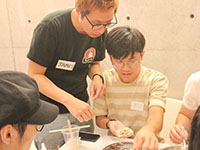 最後的交流會～雞排珍奶包水餃！