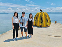 草間彌生南瓜真的好可愛🎃三個台灣人的香川遊 Day 3